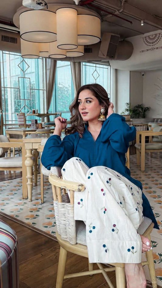 Cherry Farsi Kurti Set