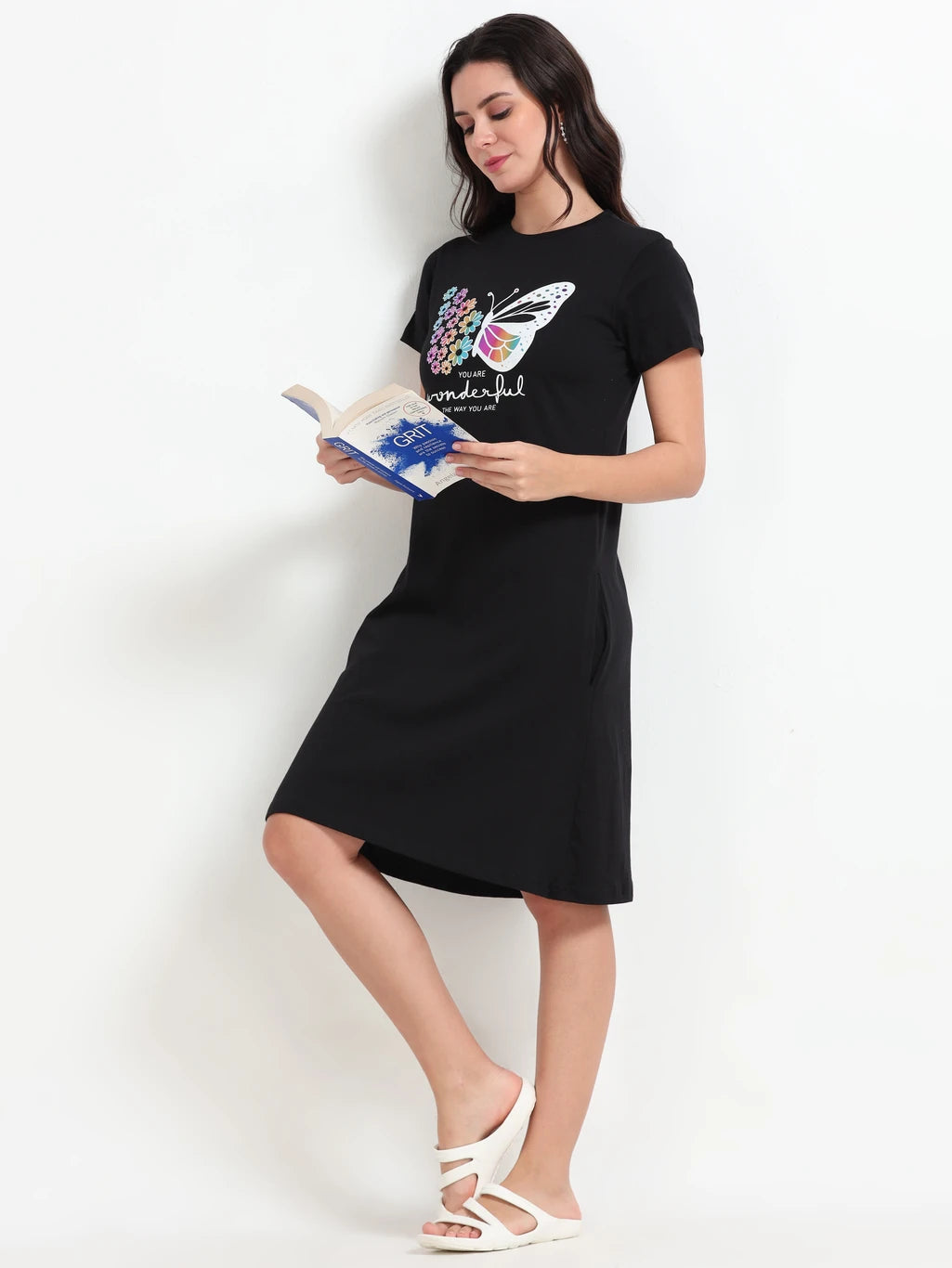 Butterfly Bloom Lounge Tee