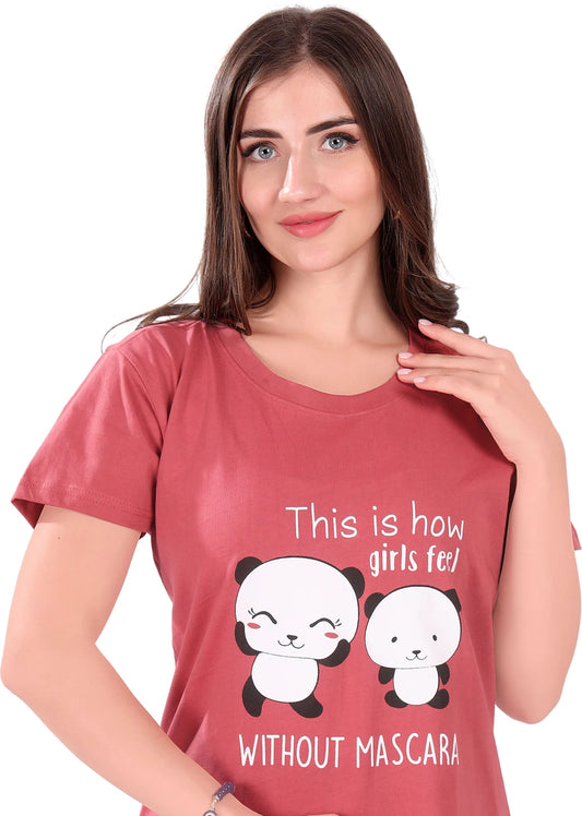 DreamBuddy Cartoon Print Lounge Tee