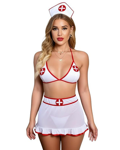 Honeymoon Nursing lace set