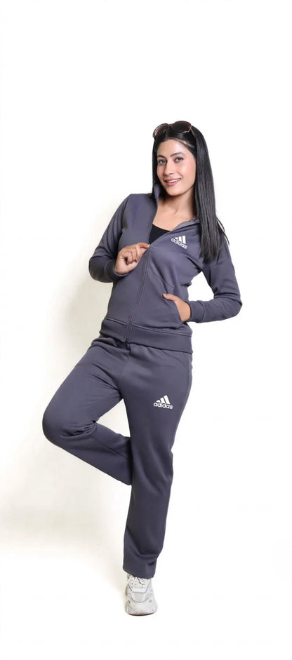 Ladies Collar Track Suit for Women