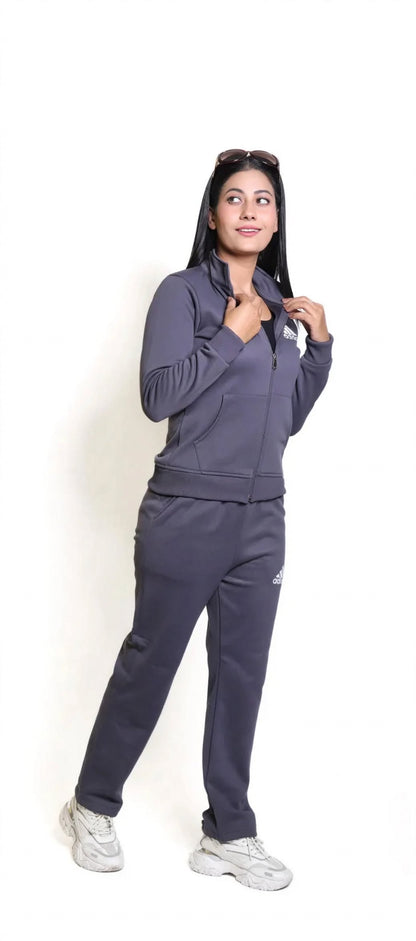 Ladies Collar Track Suit for Women