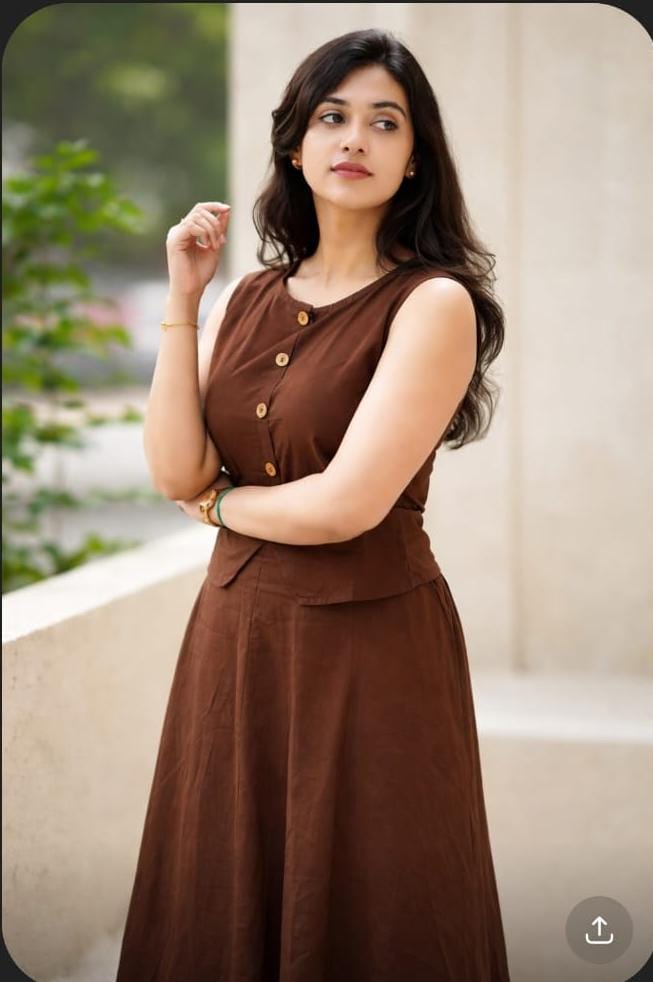 Premium Cotton Skirt & Top Set