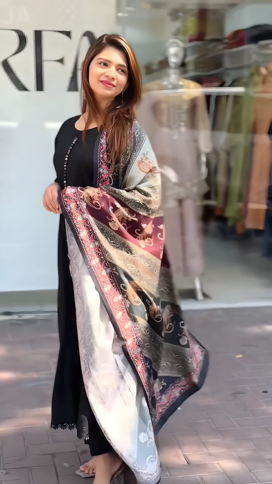 Party Wear Traditional Long Gown Set