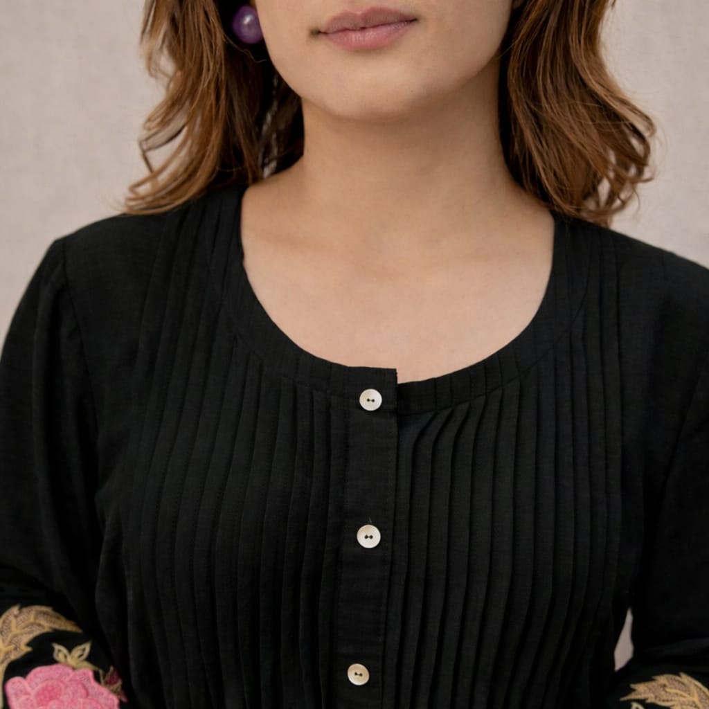 Lahariya Cotton Kurti Pant Set