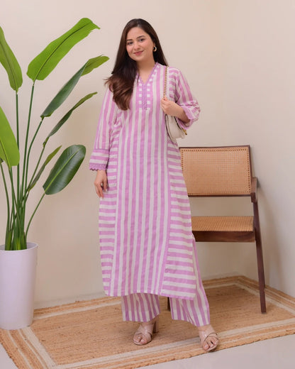 Graceful Rayon Straight Kurta Plazzo Set