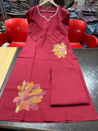 Elegant Cotton Co-ord Set