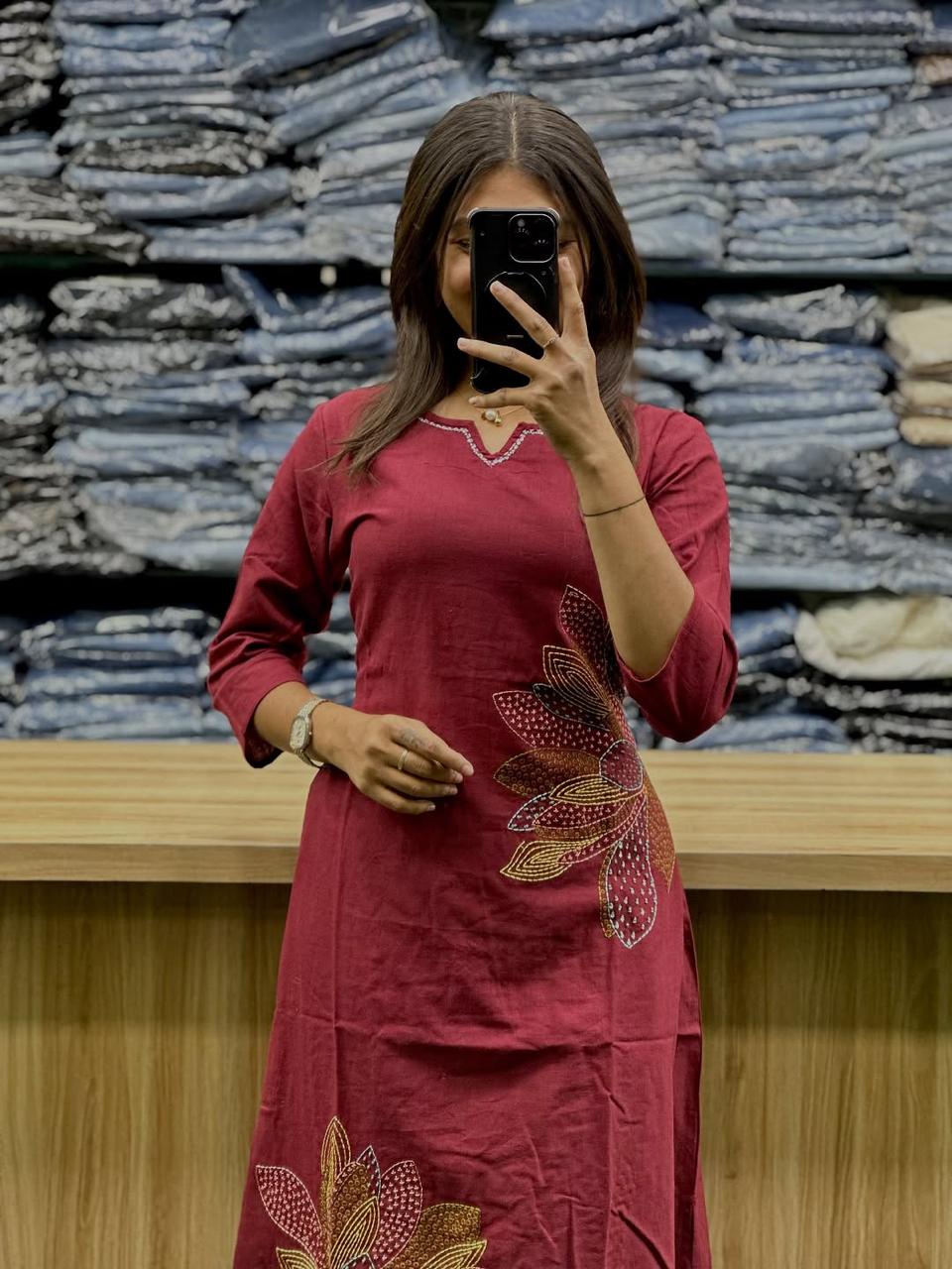 Elegant Cotton Co-ord Set