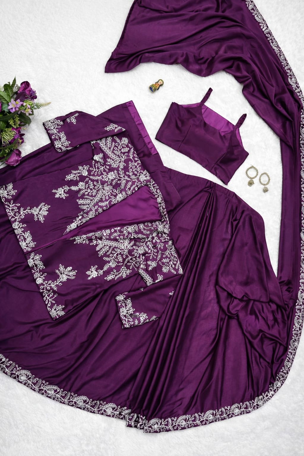 Indo-Western Drape Saree