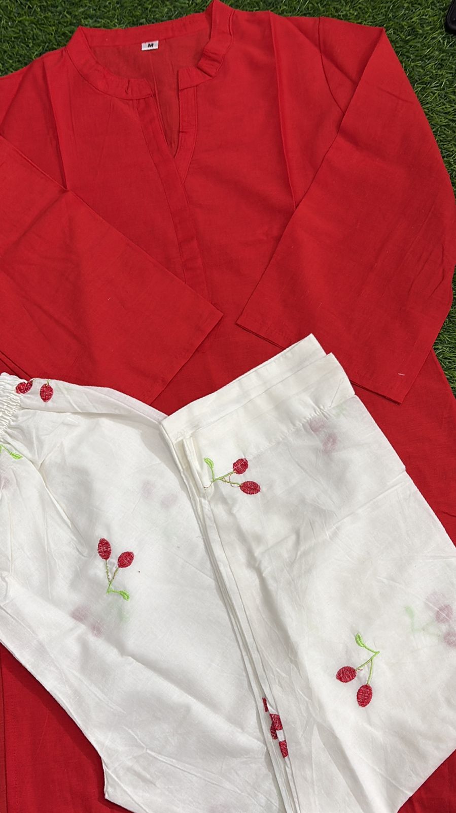 Cherry Farsi Kurti Set