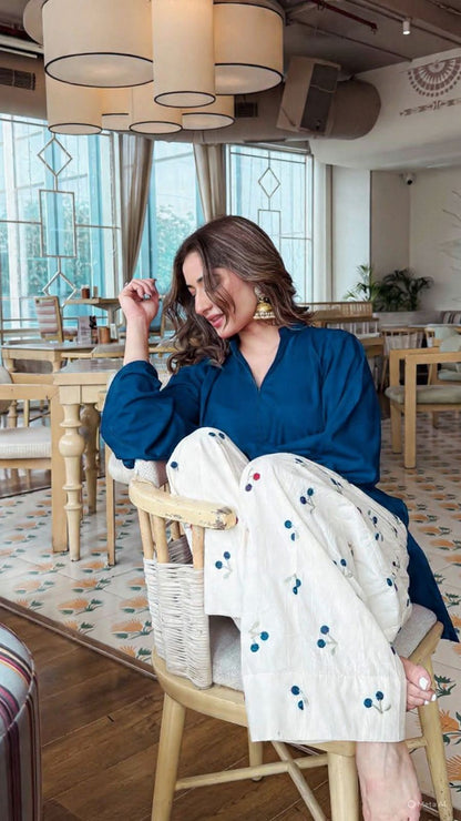 Cherry Farsi Kurti Set