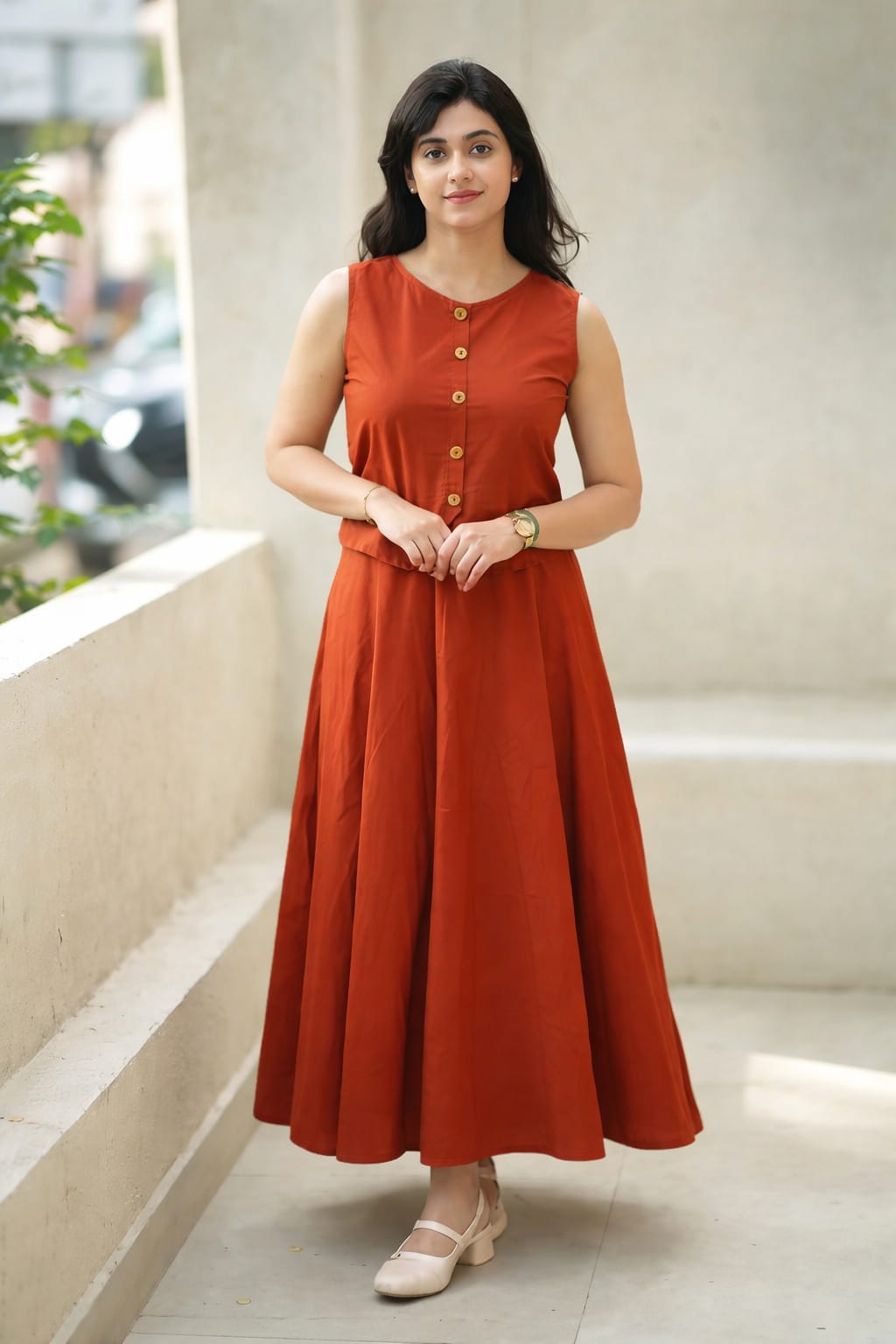 Premium Cotton Skirt & Top Set