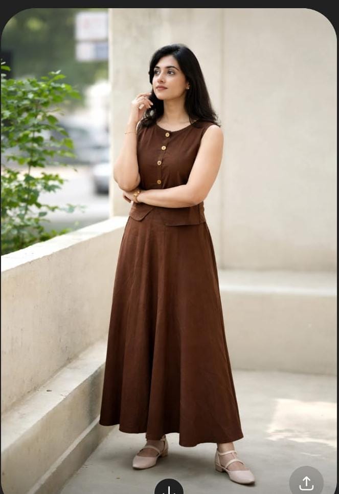 Premium Cotton Skirt & Top Set