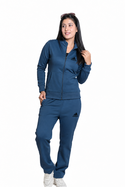 Ladies Collar Track Suit for Women