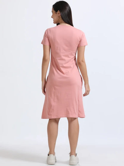 Velora Women's Printed Night Dress