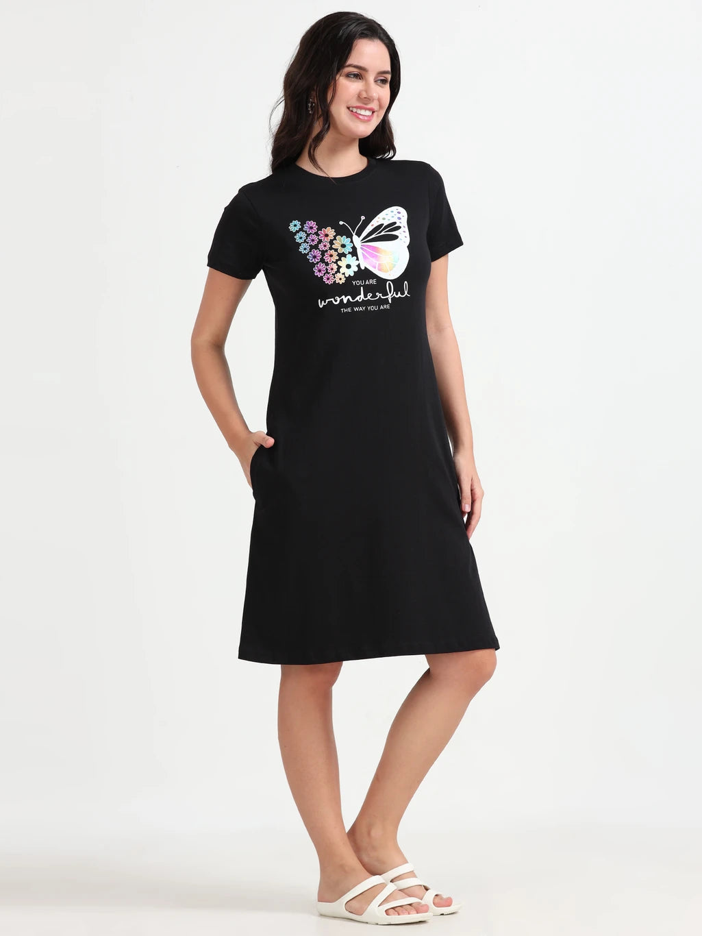 Butterfly Bloom Lounge Tee