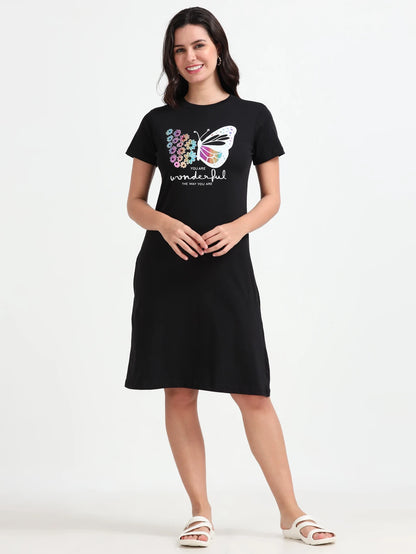 Butterfly Bloom Lounge Tee