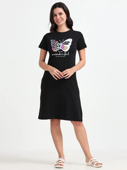 Butterfly Bloom Lounge Tee
