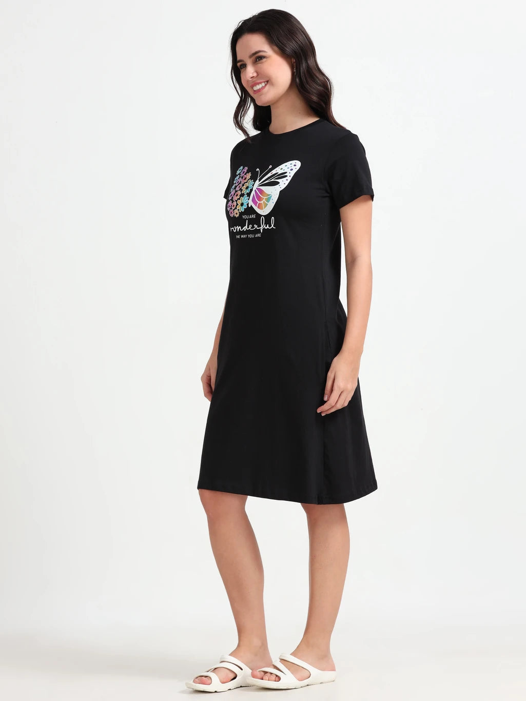 Butterfly Bloom Lounge Tee