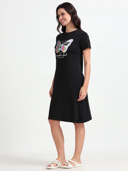 Butterfly Bloom Lounge Tee