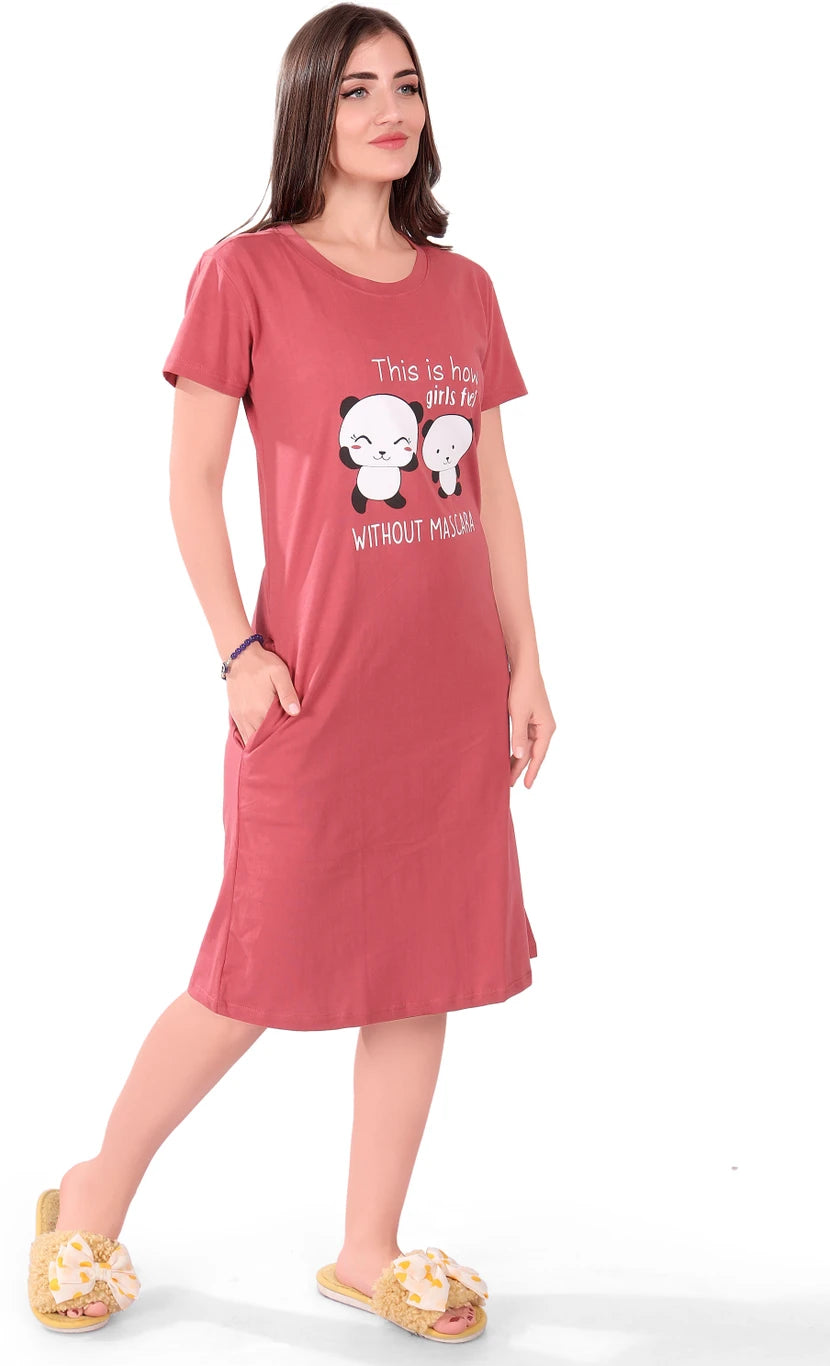 DreamBuddy Cartoon Print Lounge Tee