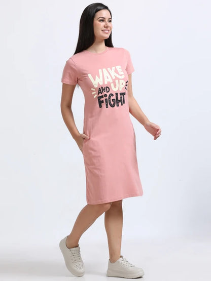 Velora Women's Printed Night Dress